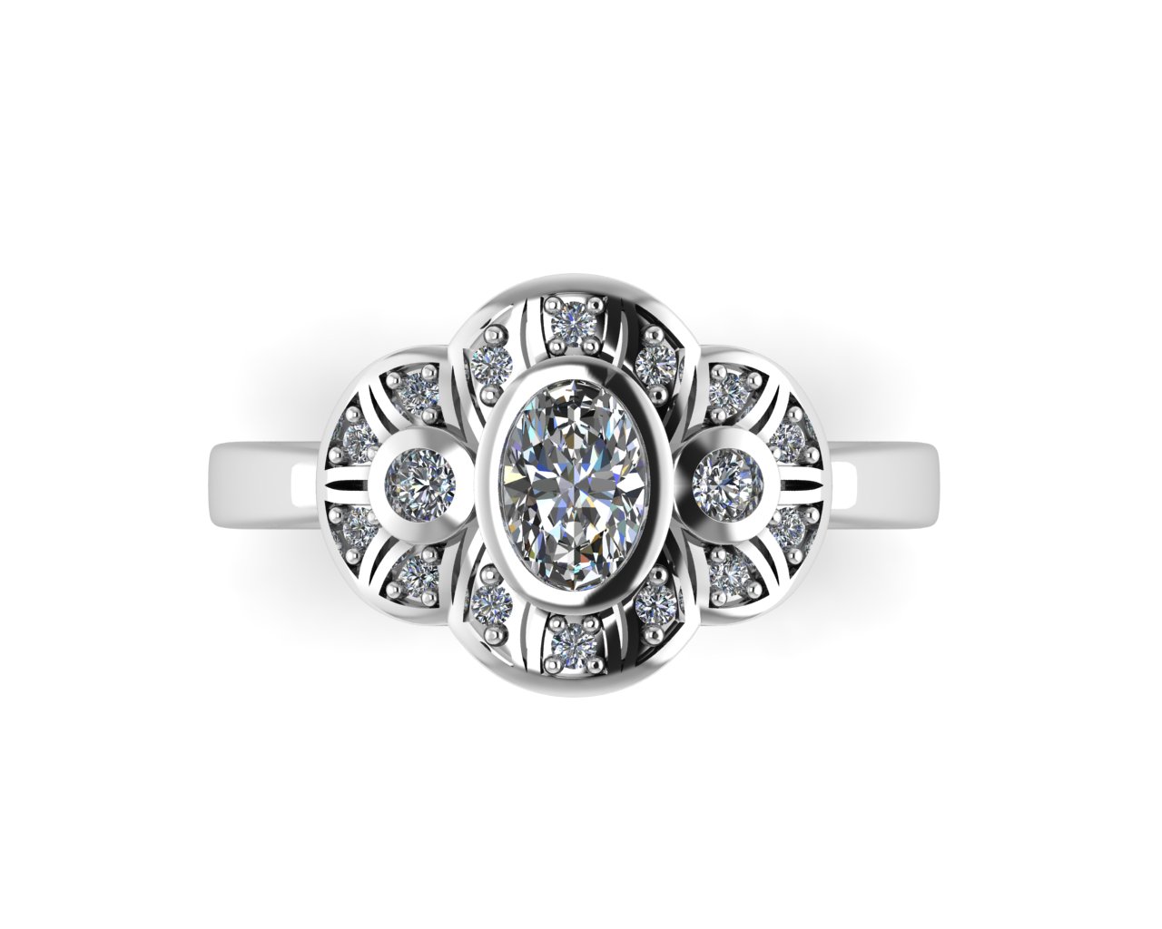 Adam Sterling Silver Ring -03