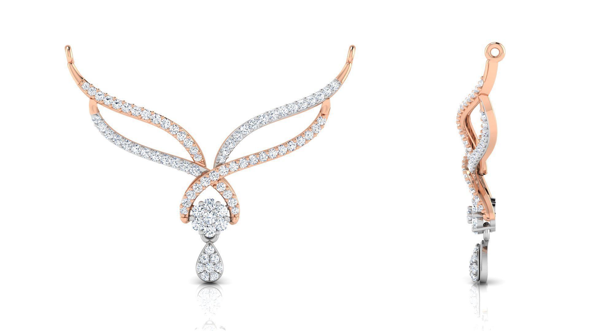 Adam Sterling Silver Mangalsutra - 01