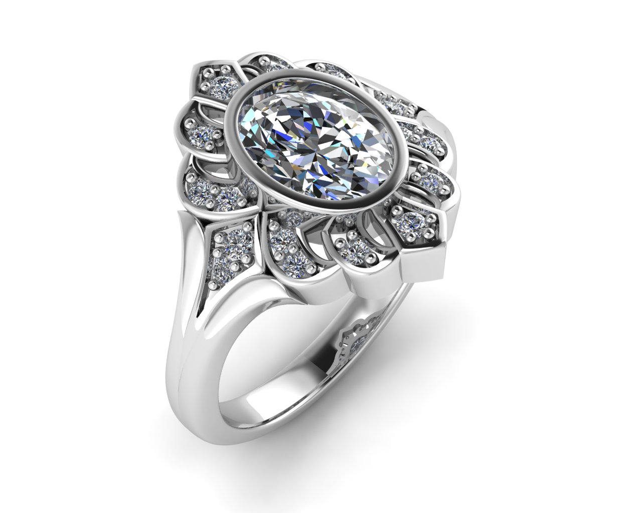 Adam Sterling Silver Ring -08