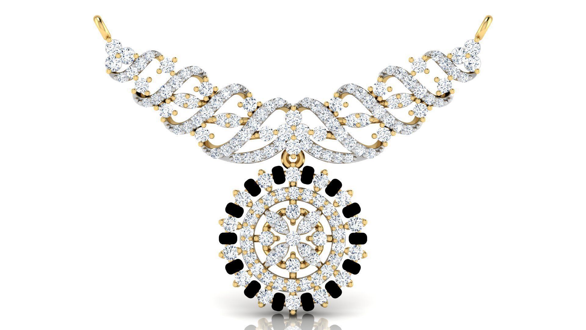 Adam Sterling Silver Mangalsutra - 02